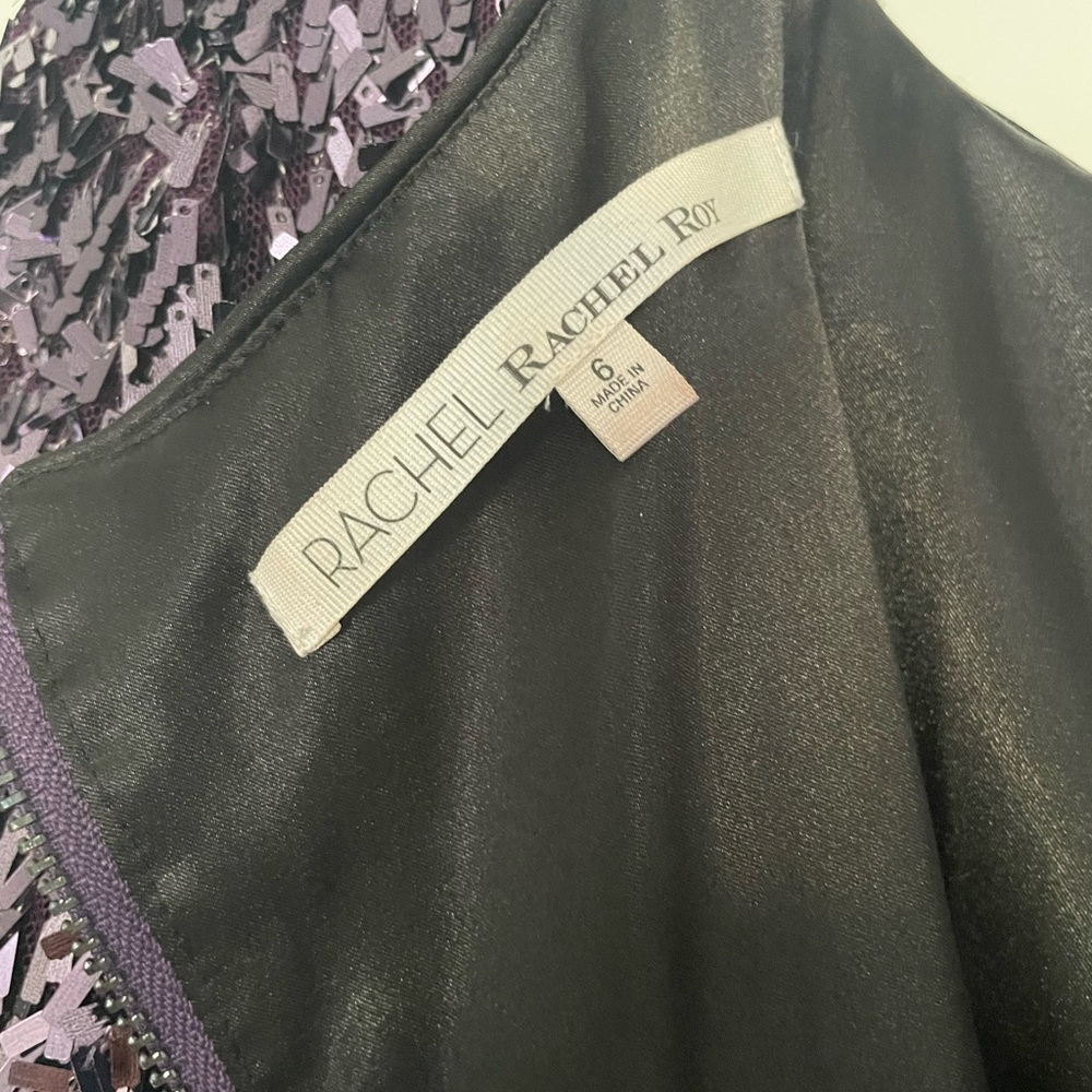 Sequined Rachel Roy Purple dress - Picture 4 of 4